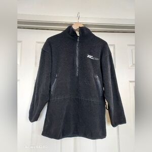 Gently worn Roadrunner Sports oversize fleece, black, S